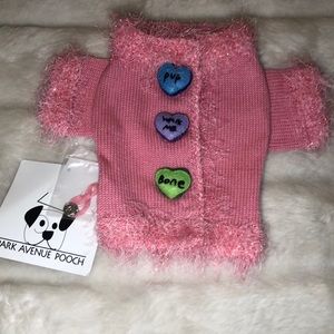 Dog ❤️Park Avenue Pooch Sweater xtra small